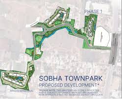 Sobha Town Park Site Plan
